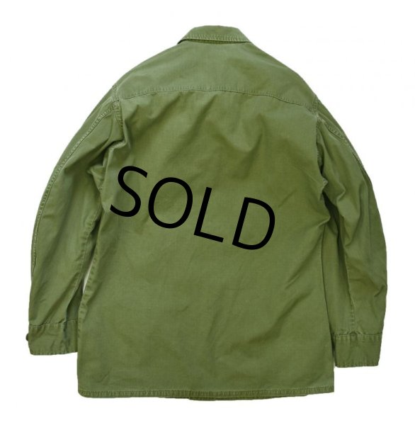 画像3: 60's【ビンテージ】【米軍実物】【4th】【ジャングルファティーグシャツ】【ファティーグジャケット】【S-R】  (3)