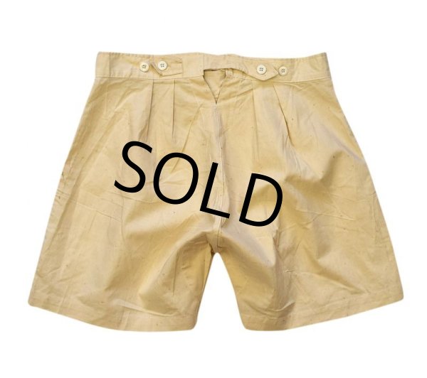 画像3: 50's【デッドストック】【フレンチアーミー】【フランス軍】【スリーピングショーツ】【W31.5程度】  (3)