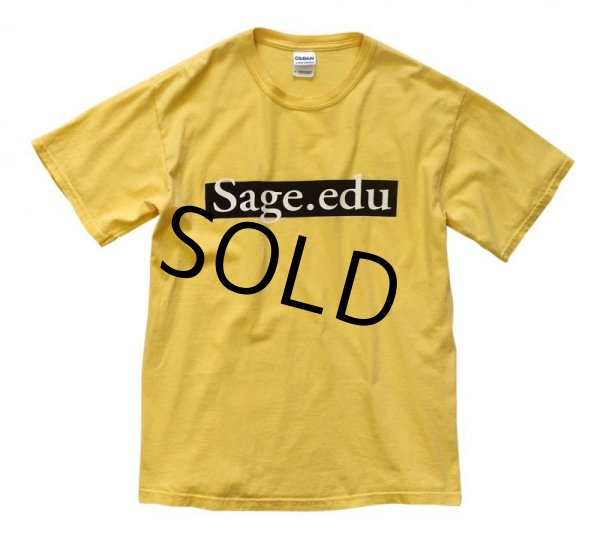 画像3: 【ビンテージ】【黄】【Sage.edu】【Tシャツ】【サイズM】  (3)