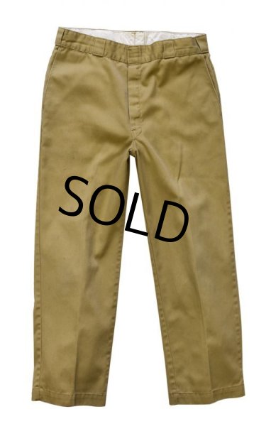 画像2: USA製【ビンテージ】【ディッキーズ】【Dickeis】【ベージュ】【ワークパンツ】【36ｘ30】  (2)