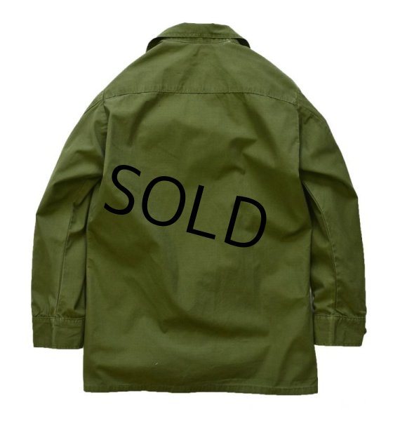 画像3: 60's【ビンテージ】【米軍実物】リップストップ 4th【ジャングルファティーグシャツ】【ファティーグジャケット】【S-R】  (3)