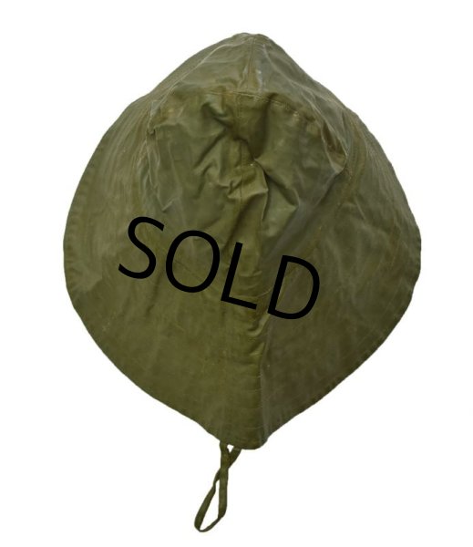 画像3: 40's【ビンテージ】U.S.NAVY【レインハット】サイズ71/4【58cm程度】  (3)