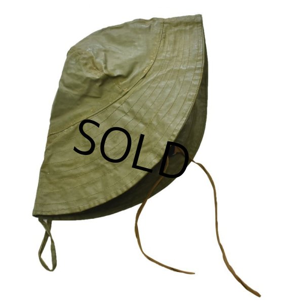 画像11: 40's【ビンテージ】U.S.NAVY【レインハット】サイズ71/4【58cm程度】  (11)