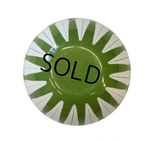 画像4: 【北欧】【キャサリンホルム】【ロータス】【ホーロー】【エナメルボウル】【緑×白】【18cm】 (4)