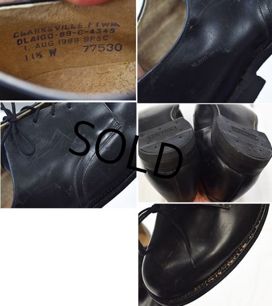 画像2: 80's デッドストック【U.S.NAVY】【サービスシューズ】◆【11 1/2 W】【29.5cm程度】  (2)
