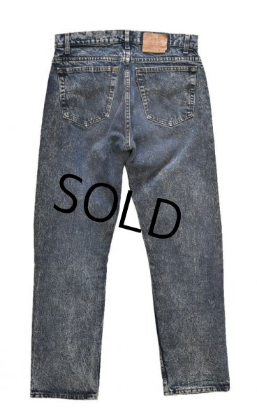 画像3: 【ビンテージ】【USA製】【LEVI'S】ケミカルウォッシュ【リーバイス５０５】505【デニムパンツ】アシッドデニム【34Ｘ32】  (3)