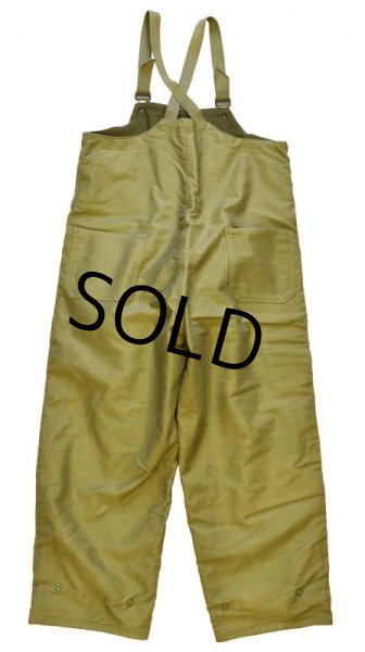画像4: 40's【デッドストック】【米軍実物】【U.S.NAVY】【デッキパンツ】【オーバーオール】【サイズM】  (4)