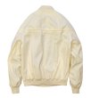 画像3: 【ビンテージ】【ParFour】【白】【カップショルダージャケット】【ジップアップブルゾン】【ダービージャケット】【バーシティージャケット】【サイズＬ】  (3)