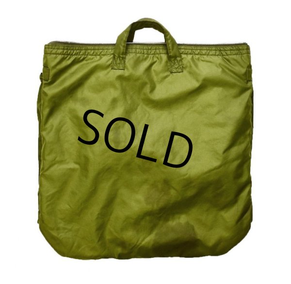 画像3:  60's【ビンテージ】【米軍実物】■【USAF】アルミジップ【ヘルメットバッグ】  (3)