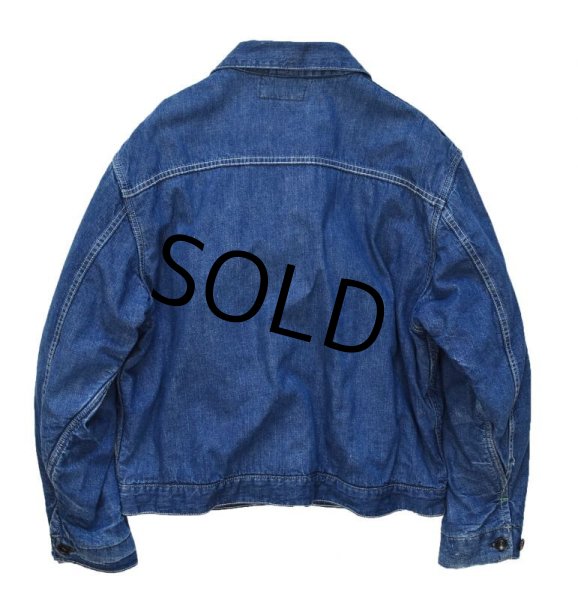 画像4: 60’s【ビンテージ】【ビッグスミス】【デニムブルゾン】【デニムジャケット】【サイズ48】  (4)