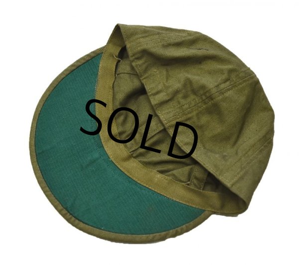 画像4: 40's【デッドストック】 【ビンテージ】【U.S.NAVY】★ 【N-3】【HBTキャップ】サイズ7【55ｃｍ程度】  (4)