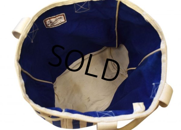 画像6:  【Merona sports】【青×白】【ストライプ】【生成り】【トートバッグ】  (6)