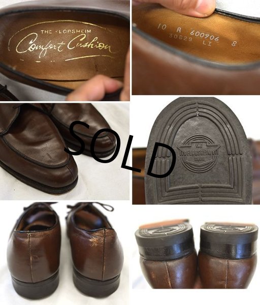 画像2: 【ビンテージ】【フローシャイム】【ブラウン】【モカシンシューズ】【10 A】【28cm程度】  (2)