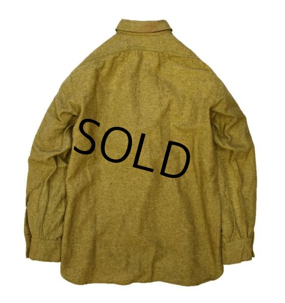 画像3: 【30's】【ビンテージ】【チンストラップ】【ウールシャツ】  (3)