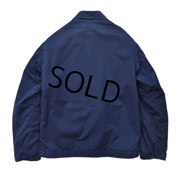 画像3: 〜70's【米軍実物】U.S.NAVY【ビンテージ】【ユーティリティジャケット】 【紺】【サブマリンジャケット】【L程度】  (3)