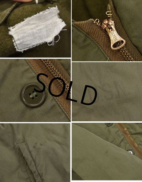 画像2: 【40's】【ビンテージ】【米軍実物】【U.S.NAVY】【N-4】フィールドジャケット  (2)