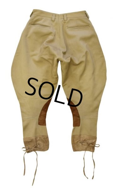 画像3: 60's【イングランド製】【ビンテージ】【MILLER'S】【レザーパッチ】【ジョッパーズパンツ】【W31程度】  (3)