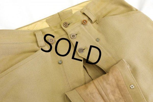 画像5: 60's【イングランド製】【ビンテージ】【MILLER'S】【レザーパッチ】【ジョッパーズパンツ】【W31程度】  (5)