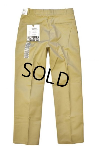 画像4: USA製【デッドストック】【ビンテージ】【SEARS】【シアーズ】【ローバック】ベージュ【ワークパンツ】【34X32】  (4)
