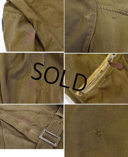 画像6: 40's【ビンテージ】【米軍実物】【USAAF】【A-4】【初期型 1st モデル】【フライトスーツ】【オールインワン】【つなぎ】【サイズ40】  (6)