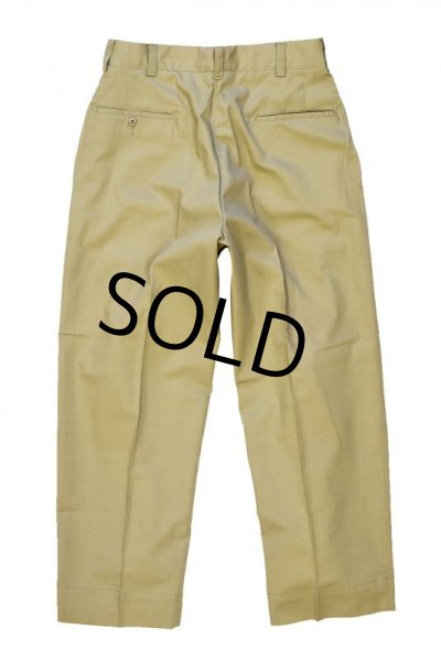 画像4: 【60's】【デッドストック】【ビンテージ】米軍 MIL-T-4955B【USAF】【チノパンツ】【チノパン】【32x29】  (4)