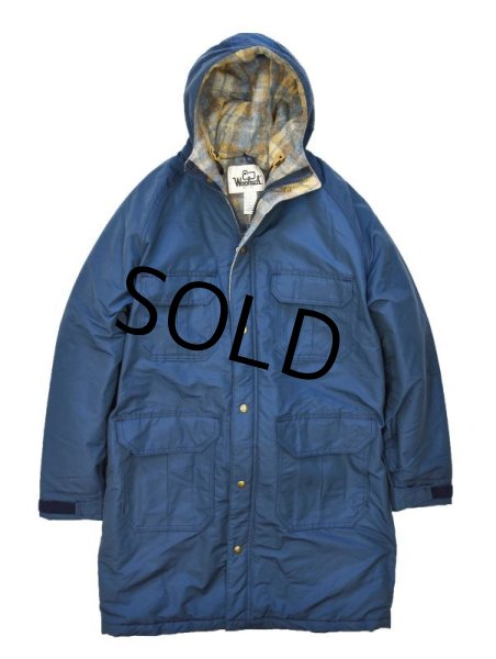 画像4: USA製【ビンテージ】【ウールリッチ】【woolrich】【紺】【マウンテンパーカー】【ウール裏地付き】【マウンテンパーカー】【サイズM】  (4)