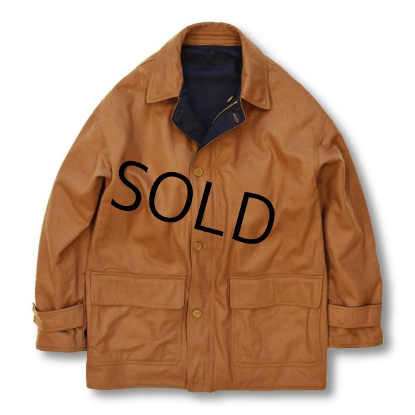 画像6: 【イタリー製】 【ビンテージ】【アクアスキュータム】【紺×ブラウン】【リバーシブルジャケット】【ウールジャケット】【サイズL】  (6)