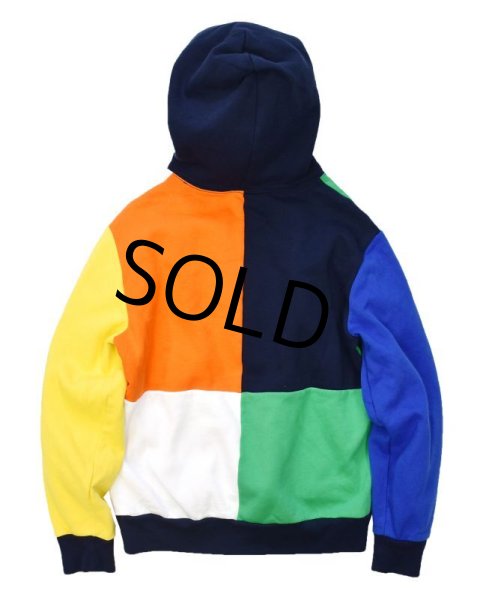 画像3: 【ラルフローレン】【POLO ralph lauren】【クレイジーパターン】【カラフル】【スウェットパーカー】【サイズL】  (3)
