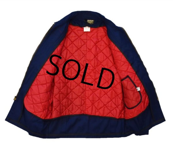 画像4: ほぼ未使用!!【80's】【USA製】【ビンテージ】【Unitog】紺【キルティングライナー付き】【ワークジャケット】【サイズ38R】   (4)