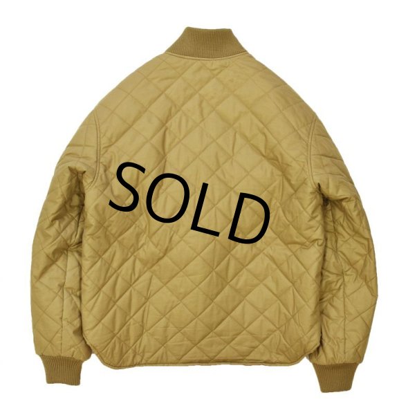画像3: 【ラルフローレン】【POLO ralph lauren】【ベージュ×赤】【中綿入りキルティングジャケット】ブルゾン【サイズL】  (3)