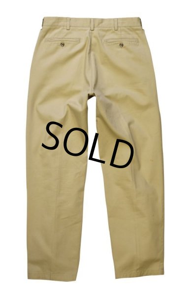 画像3:  ビンテージ 【L.L.Bean】【LLビーン】【ナチュラルフィット】【ベージュ】【2タック】【コットンパンツ】【33×32】  (3)