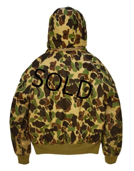 画像3: 【ビンテージ】【カラベス】 【ダックハンターカモ】【カモフラ】迷彩【ダウンジャケット】【サイズM】  (3)