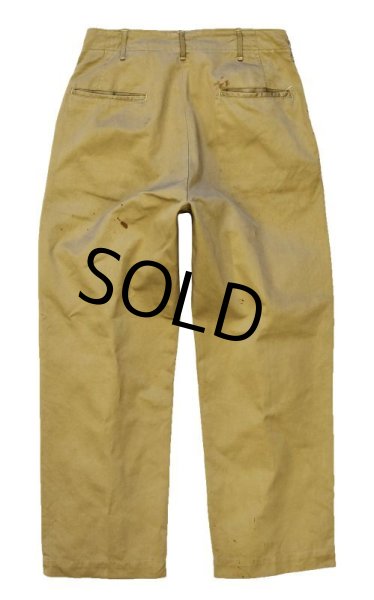 画像6: 【40's】【ビンテージ】U.S.ARMY 米軍実物【43カーキ】【チノパンツ】【チノパン】【32×33】  (6)