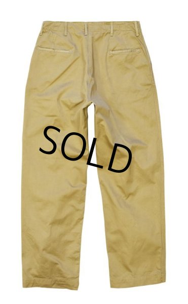 画像5: 【40's】【ビンテージ】U.S.ARMY 米軍実物【43カーキ】【チノパンツ】【チノパン】【36×33】  (5)
