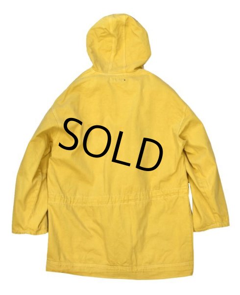 画像3: 【ビンテージ】【CORNICHE】【黄色】【コットンジャケット】【マウンテンパーカー】【サイズM】  (3)