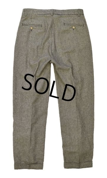 画像3: 【ラルフローレン】【ハウンドトゥースチェック】2タック【2タックコットンパンツ】【コットンパンツ】【34×32】  (3)