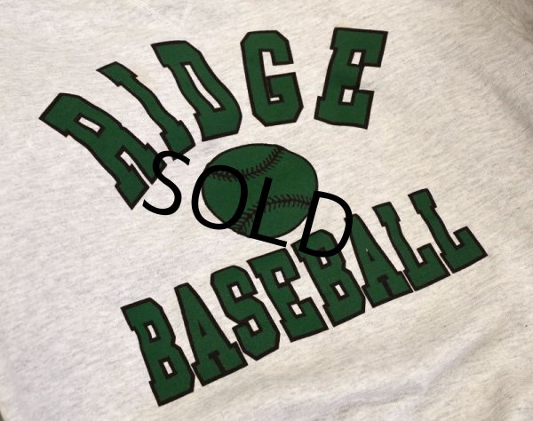 画像4: 90's【ビンテージ】USA製【ラッセル】【RIDGE BASEBALL】前Vスウェット【サイズL】  (4)