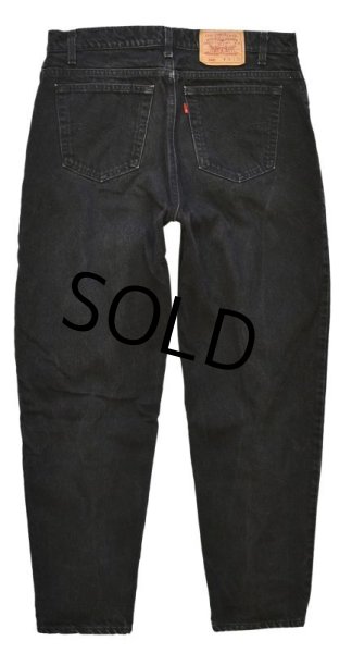 画像4: 【ビンテージ】【USA製】【LEVI'S】【リーバイス560】560【ブラックデニム】【デニムパンツ】【36X32】  (4)