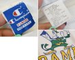 画像2: 90's【USA製】【チャンピオン】【NOTRE DOME】【白】【前Ｖ】【スウェットパーカー】【サイズＸＬ】  (2)