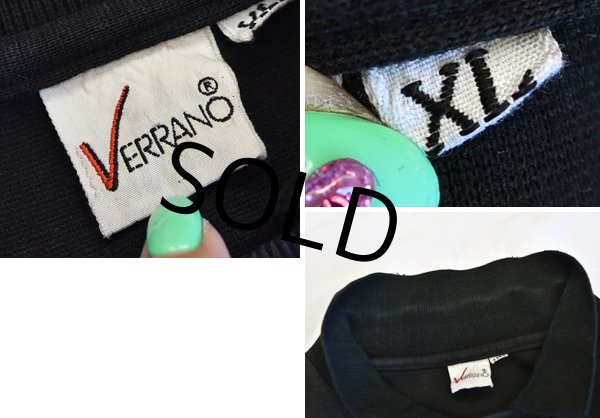 画像2: 80's【ビンテージ】【USA製】【CONQUEST】【襟付きスウェット】【サイズXL】  (2)