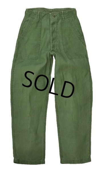 画像5: 60's【米軍実物】【ビンテージ】OG107【ベイカーパンツ】【ユーティリティパンツ】【W30程度】  (5)