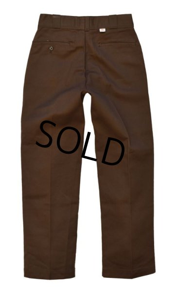 画像4: 【デッドストック】USA製【ビンテージ】【ディッキーズ】【Dickies】【ブラウン】【ワークパンツ】【30×30】  (4)