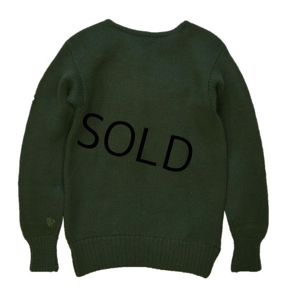 画像3: 30's【ビンテージ】【スポルディング】【緑】ローゲージセーター  (3)