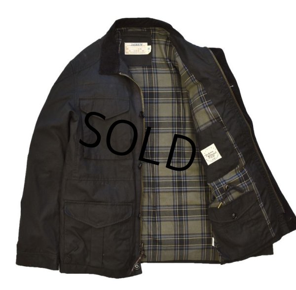 画像4: 【Jクルー】【J-crew】【オイルドコットンジャケット】【オイルドジャケット 】【サイズM】  (4)