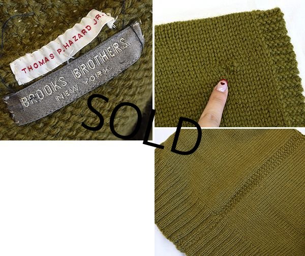 画像2: 40's【ビンテージ】【WW2】 【アメリカンレッドクロス】【ブルックスブラザーズ製】【ニットベスト】  (2)