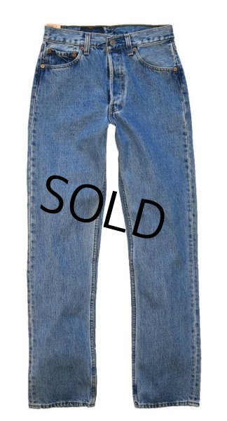 画像2: 【デッドストック】【USA製】【ビンテージ】【LEVI'S】【リーバイス】【501】【デニムパンツ】【29×32】  (2)