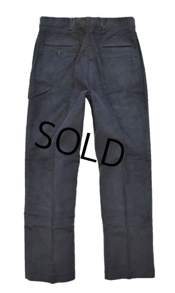 画像4: USA製【ビンテージ】デッドストック【紺】【BRICKERTON】【コーデュロイスラックス】【34×32】  (4)