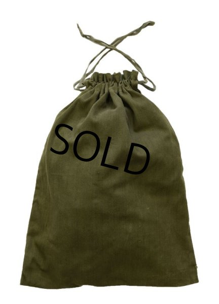 画像3: 40's〜【ビンテージ】【米軍】【red cross】巾着 【HBT】ポーチ【レッドクロス】  (3)