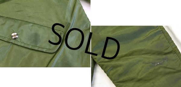 画像4: 【ビンテージ】【80's】【米軍実物】【U.S.NAVY】【アルファ製】【ECWデッキジャケット】【インパーマブル】【サイズL】  (4)