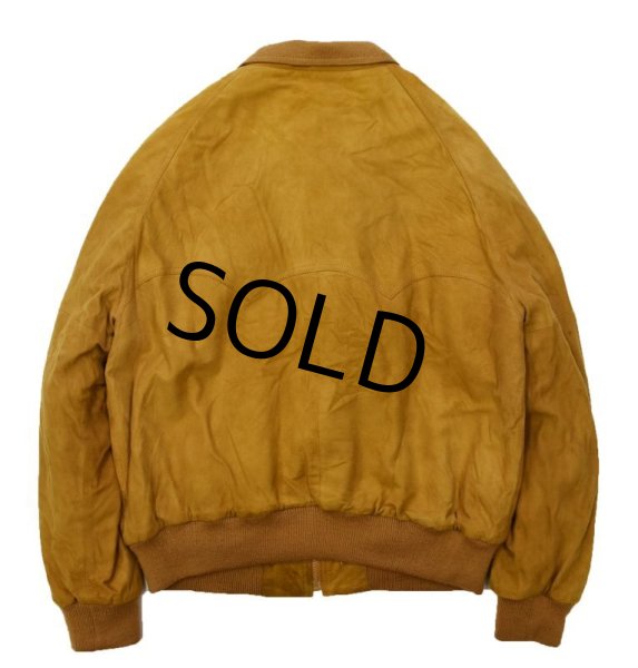 画像4:  【ビンテージ】【JEFEREY BANKS FOR LAKELAND】【ニット裏地】【スエードブルゾン】【スエードジャケット】【サイズ46】  (4)